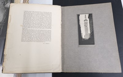 Lot 116 - Coburn (Alvin Langdon, 1882-1966). New York, with a Foreword by H. G. Wells, 1st edition