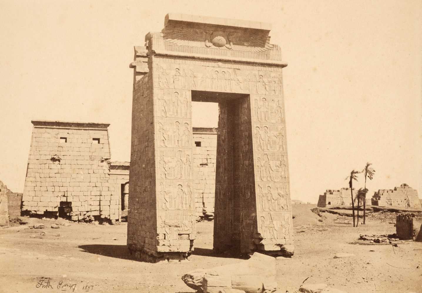 Lot 27 - Frith (Francis, 1822-1898). A group of 20 photographs of Middle Eastern views