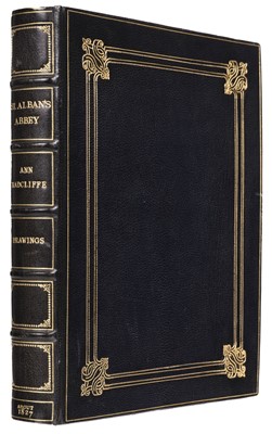 Lot 117 - Radcliffe (Ann, 1764-1823). St Alban’s Abbey. A Metrical Romance [in Ten Cantos] by Mrs. Radcliffe