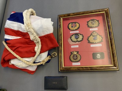 Lot 267 - Distinguished Service Cross. Royal Navy DSC medal case, Garrard & Co Ltd