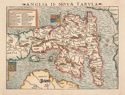 Lot 92 - England & Wales. Munster (Sebastian), Anglia II. Nova Tabula, Basle, circa 1550