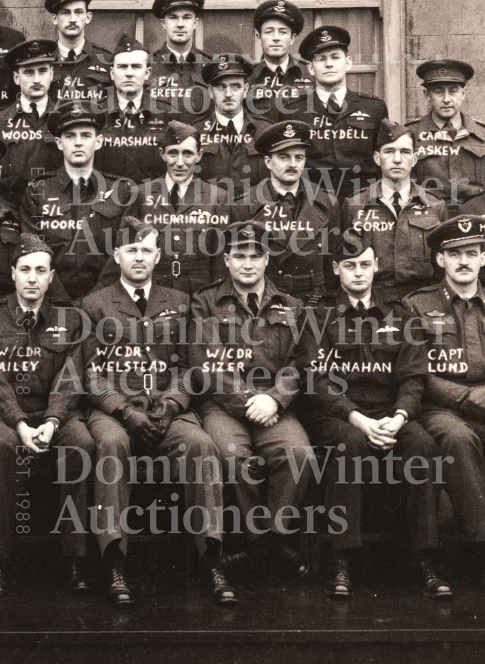 Lot 233 - Battle of Britain. Wing Commander W.M. Sizer,