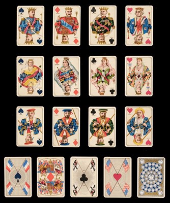 Lot 271 - English playing cards. Royal National Patriotic, 2nd edition, Kimberley, c. 1893-1897, & 6 others