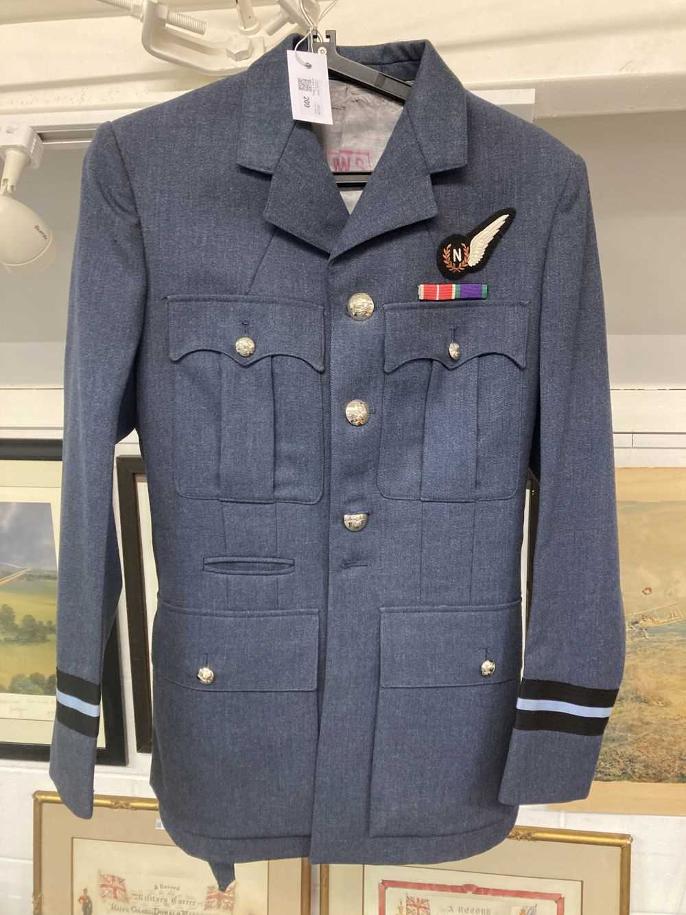 Lot 209 - RAF Tunic. Post WWII No 1 dress tunic