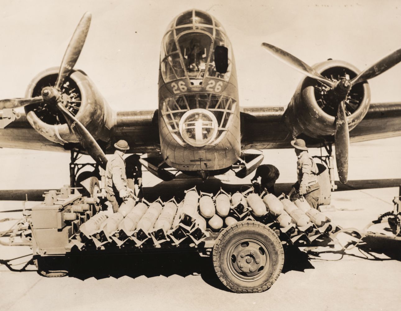 Lot 2 - Aircraft Photographs. WWII period black and