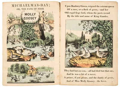 Lot 407 - Dean & Co. (publisher). Michaelmas-Day; or, the Fate of Poor Molly Goosey, London, [not after 1847]