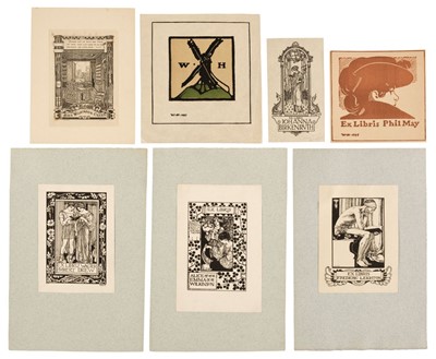 Lot 375 - Bookplates. Collection of approximately 120 bookplates, late 19th & early 20th-century
