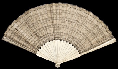 Lot 787 - Dance Fan. Eighteen of the most favorite Country Dances, circa 1790