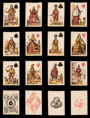 Lot 282 - English playing cards. Transformation deck, C.B. Reynolds of Liverpool, 1863