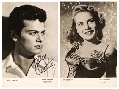 Lot 201 - Film Actresses. A group of approximately 70 signed black & white photographs of actresses