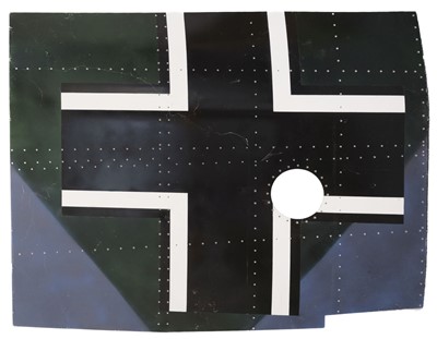 Lot 126 - Luftwaffe Panel. A modern representation of a Luftwaffe aircraft panel by Jon Flannery