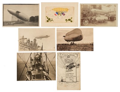 Lot 97 - Royal Naval Air Service. A collection of approximately 250 postcards, early 20th-century