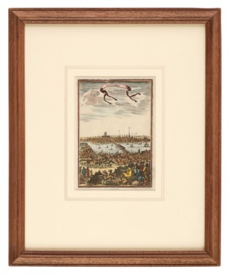 Lot 112 - Mallet (Alain Manesson). Londres [and] Isle de Wigh, circa 1683