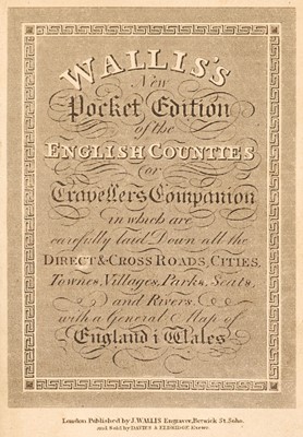 Lot 41 - Wallis (James). Wallis's New Pocket Edition of the English Counties..., circa 1812