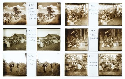 Lot 93 - Burma. A group of 33 Verascope glass stereoviews of Burma, c. 1920s