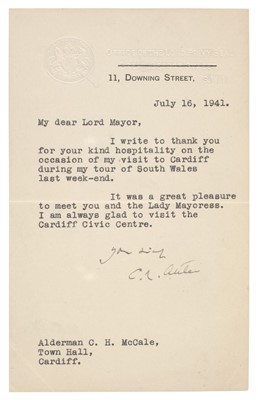 Lot 239 - Edward VIII (1894-1972). Typed Letter Signed as Duke of Windsor, 'Edward'