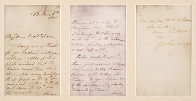 Lot 326 - Canning (George, 1770-1827). Autograph Letter Signed, 'Geo. Canning', FO, 6 June 1826