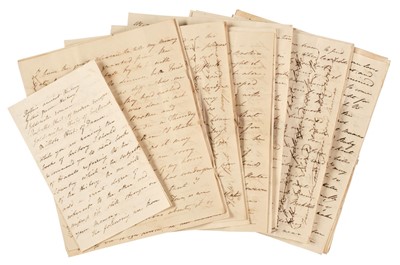 Lot 297 - MacKinnon (Henry, 1773-1812). An archive of approximately 80 Autograph Letters Signed