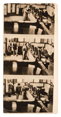 Lot 114 - Cleveland Bank Robbery. Three film stills of a bank robbery at St Clair Savings and Loan Company