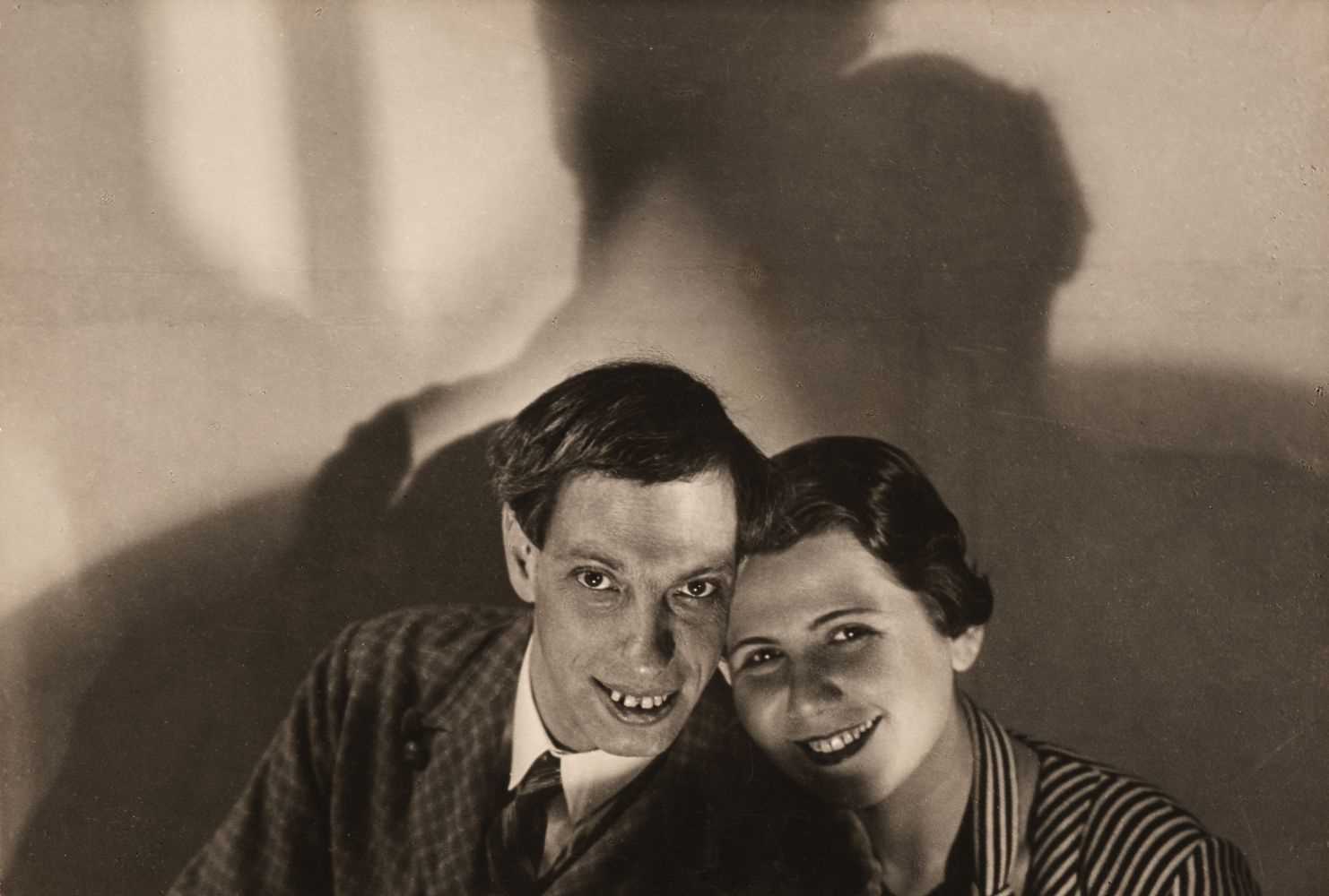 Lot 190 - Pesci (Joseph, 1889-1956). Self portrait of the photographer with his wife, Hungary, 1935