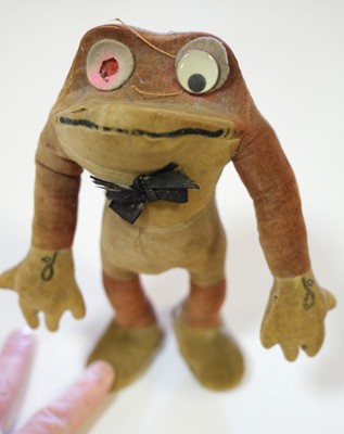 Lot 451 - Deans Rag Book Toy. Flip The Frog soft toy, 1920 and others