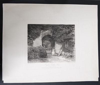Lot 24 - Fenton (Roger, 1819-1869). Raglan Castle - Porch [and] Richmond, Yorkshire