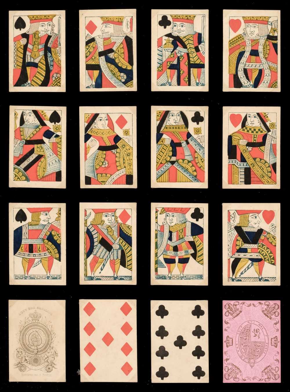 Lot 270 - English playing cards. Royal commemorative