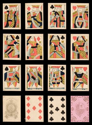 Lot 270 - English playing cards. Royal commemorative deck, Reynolds & Sons, circa 1841