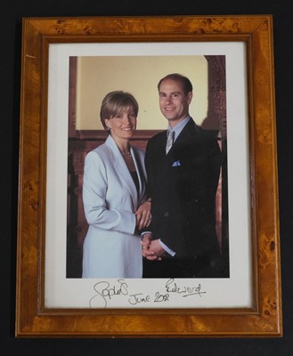 Lot 281 - Charles III (born 1948). Presentation colour photograph, signed by Charles as Prince of Wales