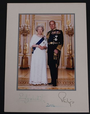 Lot 281 - Charles III (born 1948). Presentation colour photograph, signed by Charles as Prince of Wales