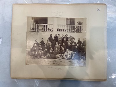 Lot 31 - India. A disbound album of 72 photographs, compiled by A. B. Sampson, c. 1860s