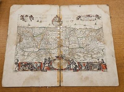 Lot 118 - Moxon (Joseph or James). A collection of six Biblical Maps, circa 1695