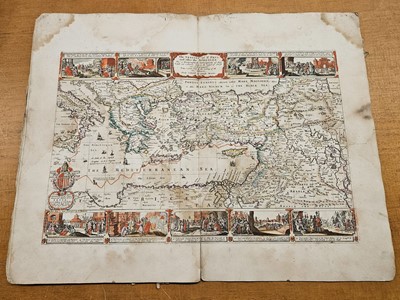 Lot 118 - Moxon (Joseph or James). A collection of six Biblical Maps, circa 1695