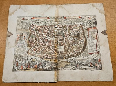 Lot 118 - Moxon (Joseph or James). A collection of six Biblical Maps, circa 1695