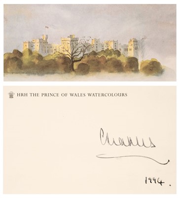 Lot 356 - King Charles III. HRH The Prince of Wales Watercolours, 1st edition, 1991