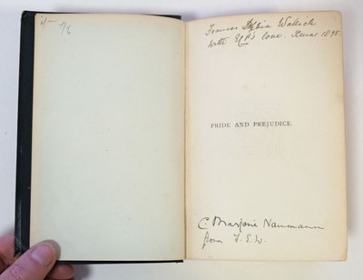 Lot 504 - Austen (Jane). Pride and Prejudice, 1st Peacock edition, London: George Allen, 1894