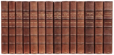 Lot 291 - Defoe (Daniel). The Shakespeare Head Edition of the Novels of Daniel Defoe, 14 volumes, 1927