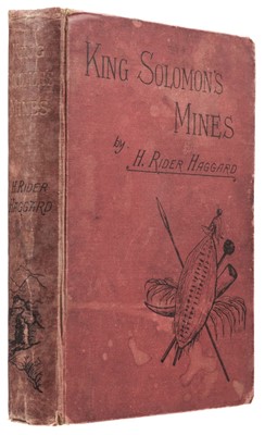 Lot 415 - Haggard (H. Rider). King Solomon's Mines, 1st edition, 1st issue, 1885