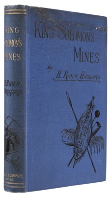 Lot 566 - Haggard (H. Rider). King Solomon's Mines, 1st US edition, New York: Cassell & Company, 1885