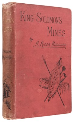 Lot 416 - Haggard (H. Rider). King Solomon's Mines, 1st edition, 2nd issue, 1885