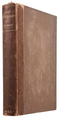 Lot 570 - Haggard (H. Rider). Allan Quatermain, 1st ed, Large Paper copy, 1887