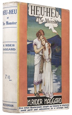 Lot 595 - Haggard (Henry Rider). Heu-Heu, Or the Monster, 1st edition, London: Hutchinson & Co., [1924]