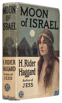 Lot 587 - Haggard (H. Rider). Moon of Israel, 1st edition, London: John Murray, 1918