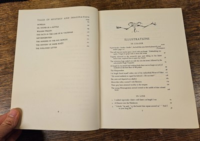 Lot 545 - Rackham (Arthur, illustrator). Tales of Mystery & Imagination, by Edgar Allan Poe, 1935