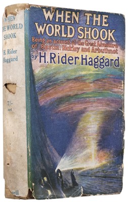 Lot 589 - Haggard (H. Rider). When The World Shook, 1st edition, London: Cassell and Company, 1919