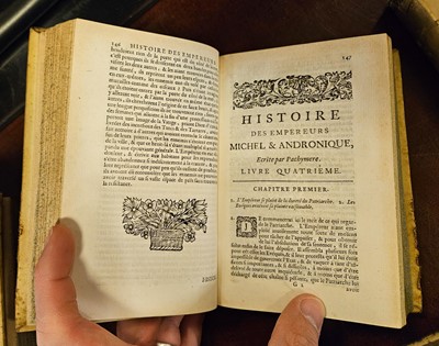 Lot 10 - Cousin (Louis). Histoire de Constantinople, 8 volumes, 2nd edition, 1685
