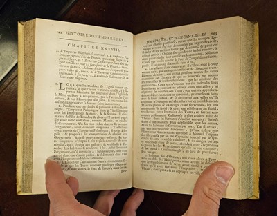 Lot 10 - Cousin (Louis). Histoire de Constantinople, 8 volumes, 2nd edition, 1685