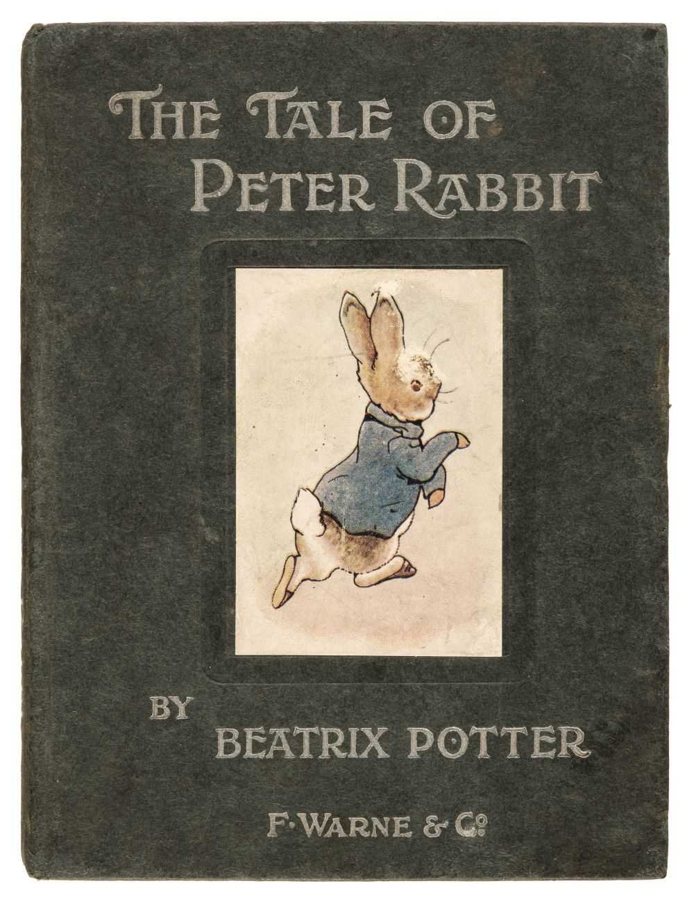 Lot 539 - Potter (Beatrix). The Tale of Peter Rabbit, 1st edition, 1902