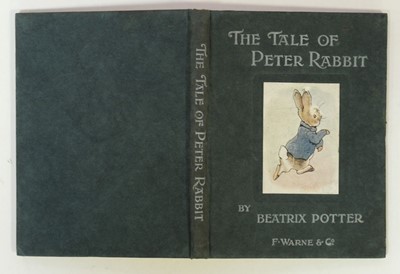 Lot 539 - Potter (Beatrix). The Tale of Peter Rabbit, 1st edition, 1902