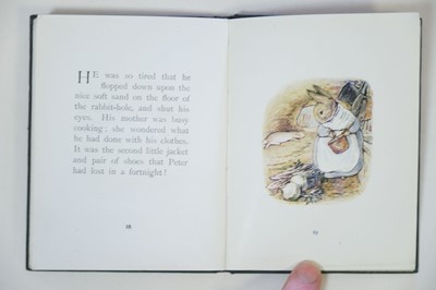 Lot 539 - Potter (Beatrix). The Tale of Peter Rabbit, 1st edition, 1902